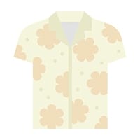 Beige Hawaiian Shirt
