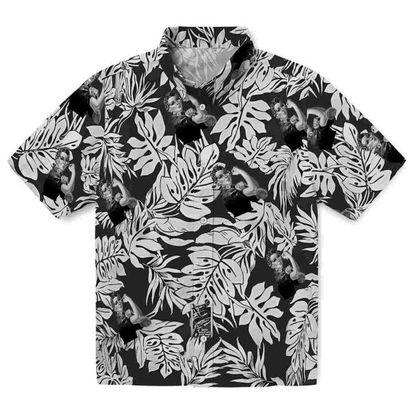 40s Monstera Leaf Pattern Hawaiian Shirt Best selling