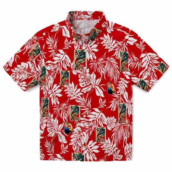 40s Tropical Leaf Hawaiian Shirt Best selling