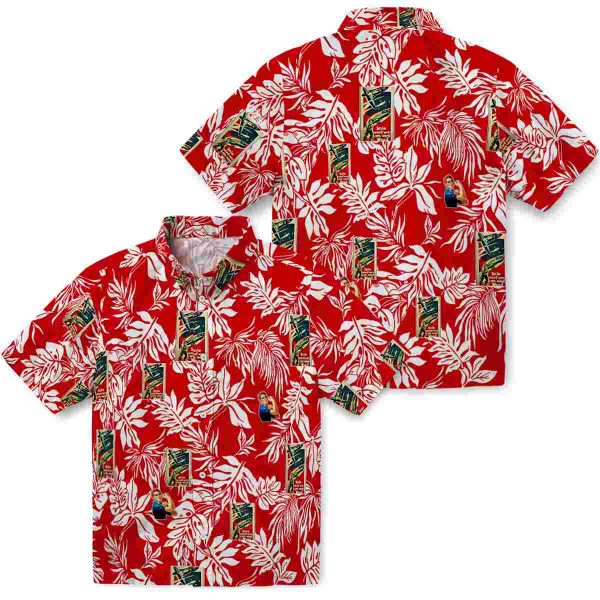 40s Tropical Leaf Hawaiian Shirt Latest Model