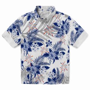 4th Of July Hibiscus Palm Leaves Hawaiian Shirt Best selling