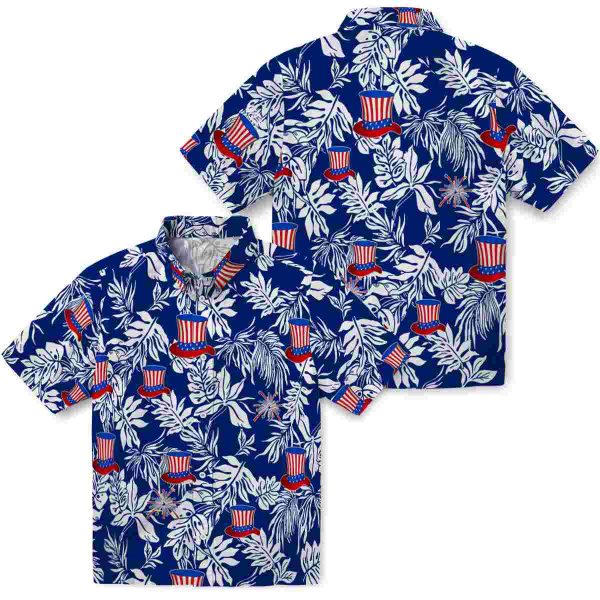 4th Of July Tropical Leaf Hawaiian Shirt Latest Model