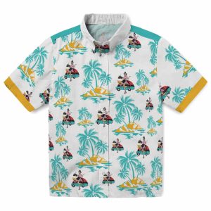 50s Palm Island Print Hawaiian Shirt Best selling