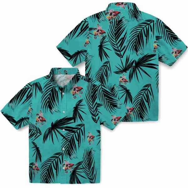 50s Palm Leaf Hawaiian Shirt Latest Model