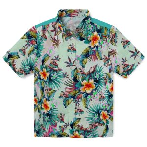 50s Tropical Foliage Hawaiian Shirt Best selling