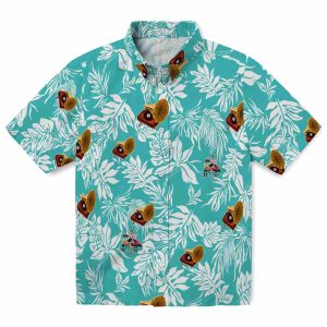 50s Tropical Leaf Hawaiian Shirt Best selling