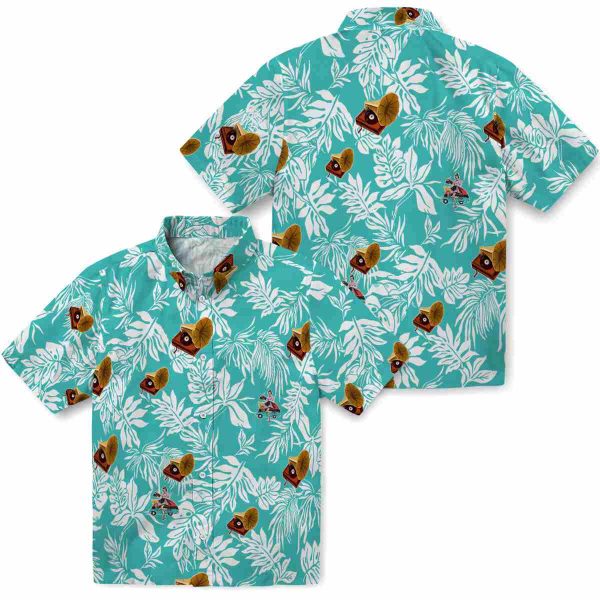 50s Tropical Leaf Hawaiian Shirt Latest Model