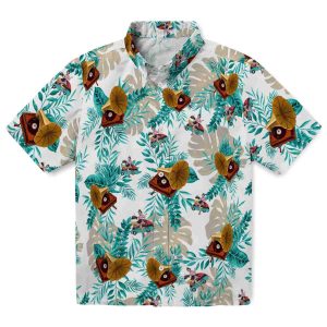50s Tropical Leaves Hawaiian Shirt Best selling
