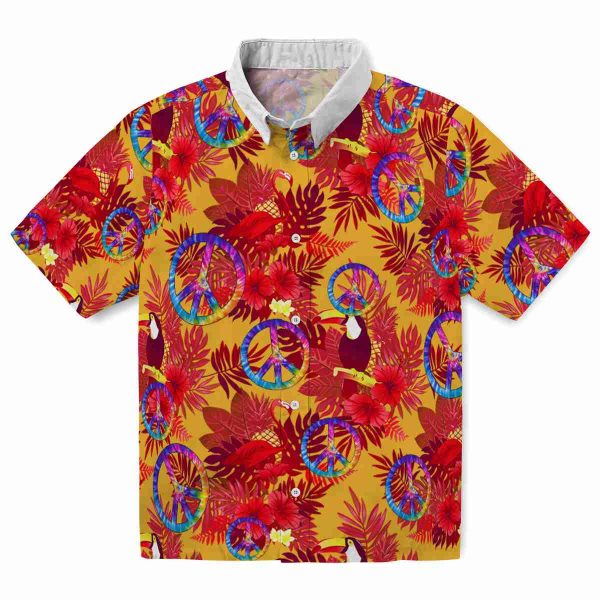 60s Floral Toucan Hawaiian Shirt Best selling