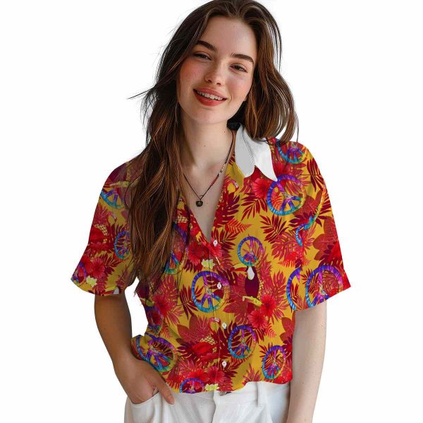 60s Floral Toucan Hawaiian Shirt Trendy