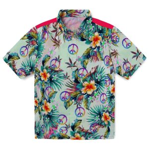 60s Tropical Foliage Hawaiian Shirt Best selling