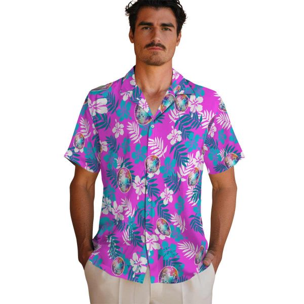 70s Tropical Floral Hawaiian Shirt High quality