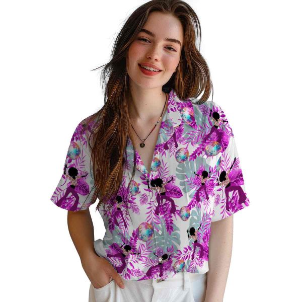 70s Tropical Leaves Hawaiian Shirt Trendy