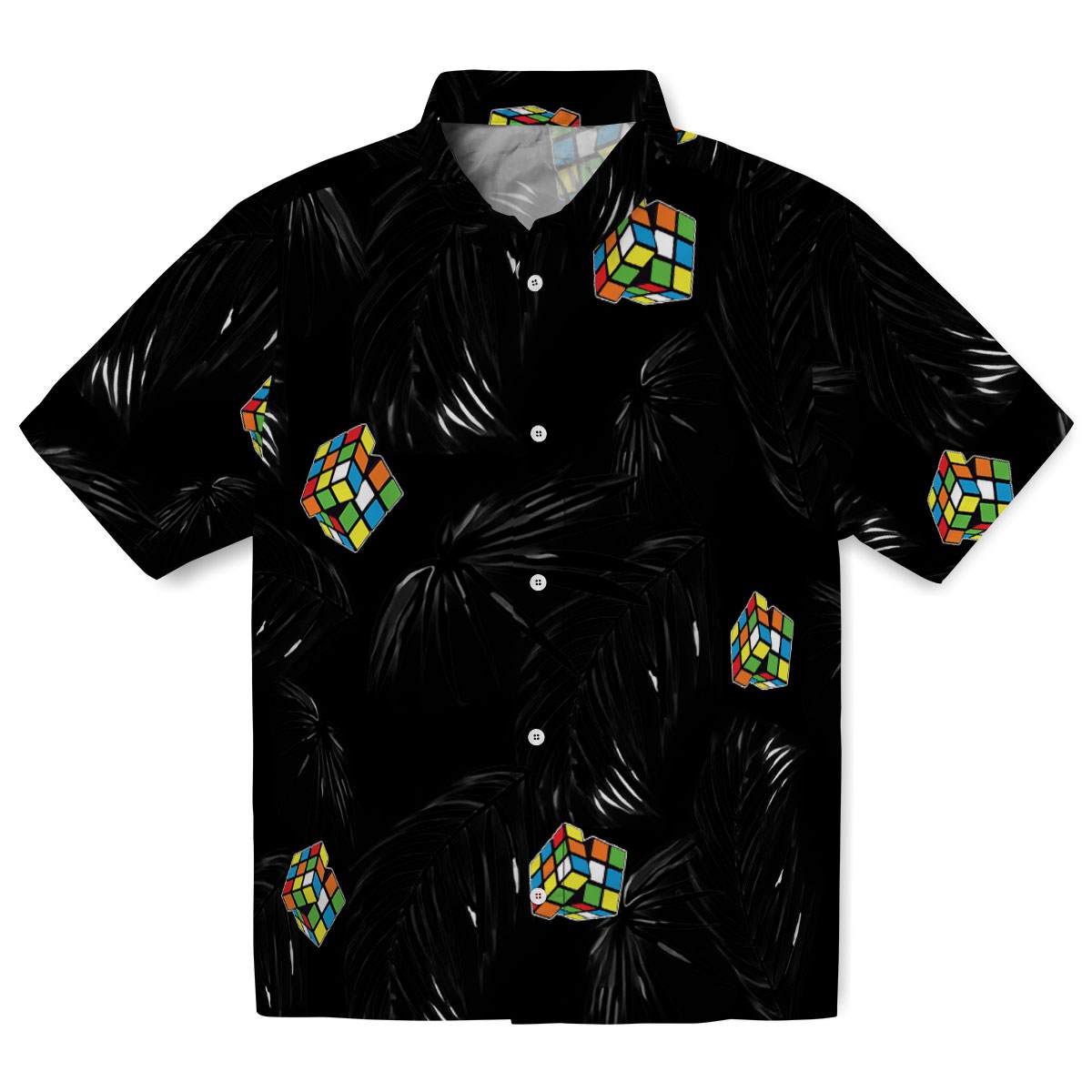80s Palm Leaf Hawaiian Shirt Best selling