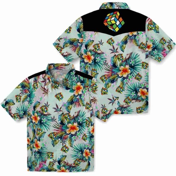 80s Tropical Foliage Hawaiian Shirt Latest Model