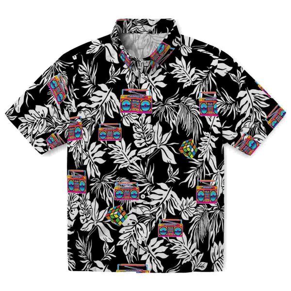 80s Tropical Leaf Hawaiian Shirt Best selling