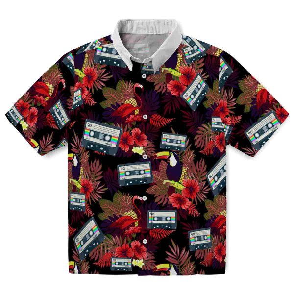 90s Floral Toucan Hawaiian Shirt Best selling