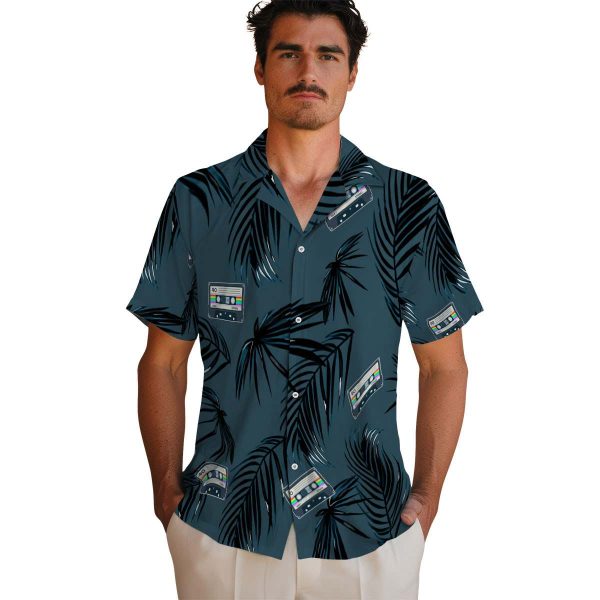 90s Palm Leaf Hawaiian Shirt High quality