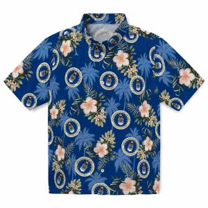 Air Force Palm Tree Flower Hawaiian Shirt Best selling