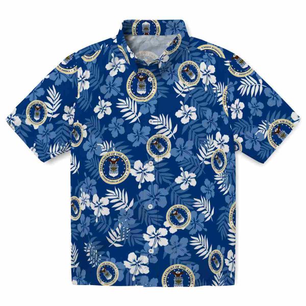 Air Force Tropical Floral Hawaiian Shirt Best selling