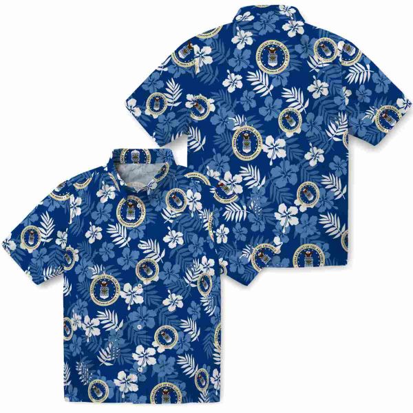 Air Force Tropical Floral Hawaiian Shirt Latest Model