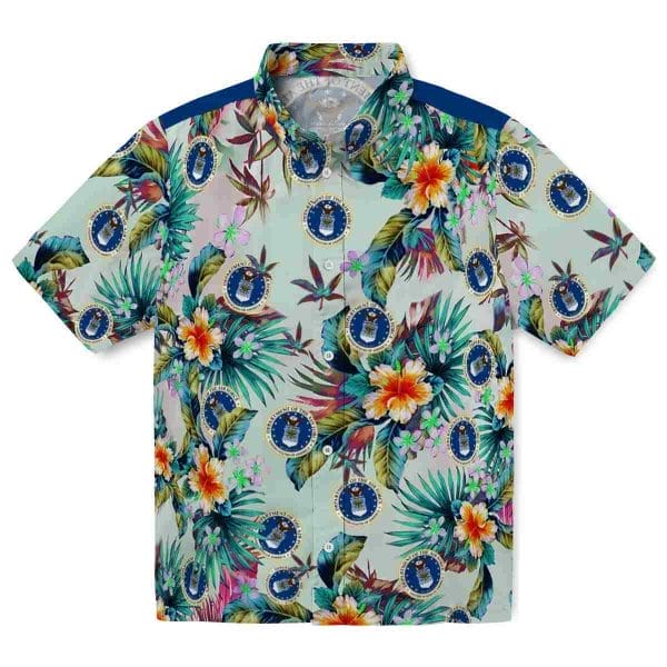 Air Force Tropical Foliage Hawaiian Shirt Best selling