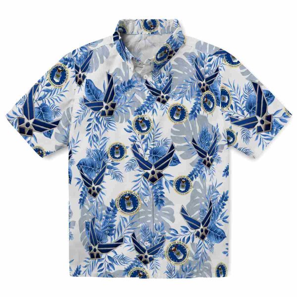 Air Force Tropical Leaves Hawaiian Shirt Best selling