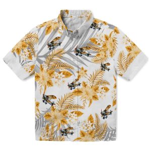 Airplane Hibiscus Palm Leaves Hawaiian Shirt Best selling