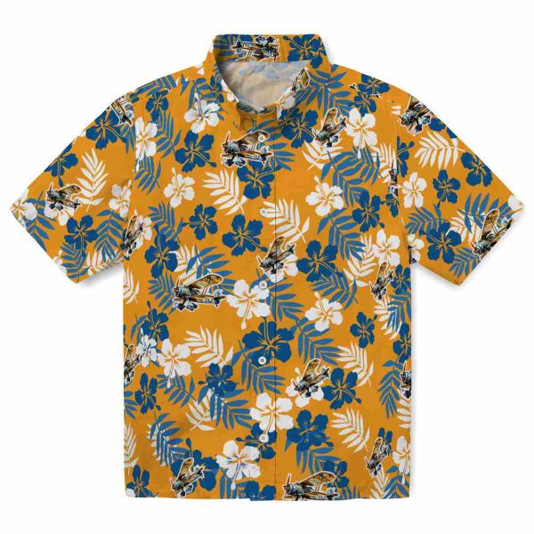 Airplane Tropical Floral Hawaiian Shirt Best selling