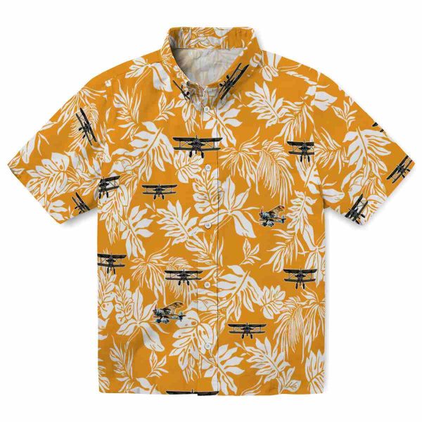 Airplane Tropical Leaf Hawaiian Shirt Best selling