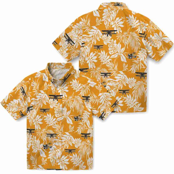 Airplane Tropical Leaf Hawaiian Shirt Latest Model