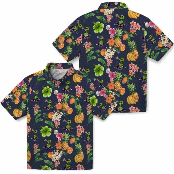 Alien Hibiscus And Fruit Hawaiian Shirt Latest Model