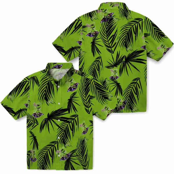 Alien Palm Leaf Hawaiian Shirt Latest Model