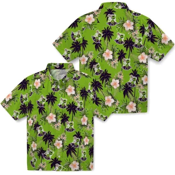 Alien Palm Tree Flower Hawaiian Shirt Latest Model