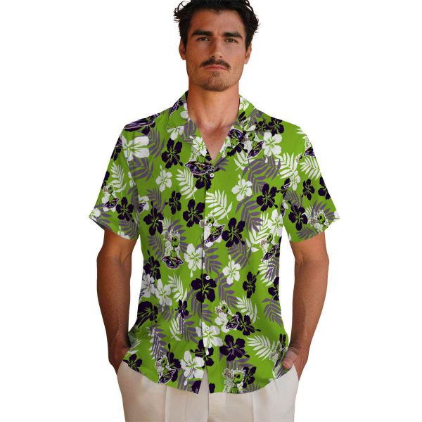 Alien Tropical Floral Hawaiian Shirt High quality