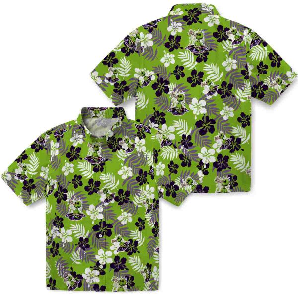 Alien Tropical Floral Hawaiian Shirt Latest Model