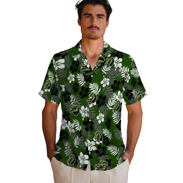 Alligator Tropical Floral Hawaiian Shirt High quality
