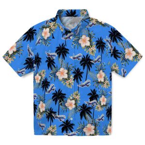 Aviation Palm Tree Flower Hawaiian Shirt Best selling
