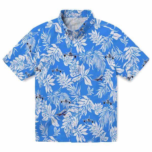 Aviation Tropical Leaf Hawaiian Shirt Best selling