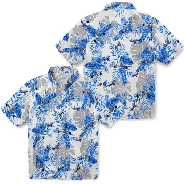 Aviation Tropical Leaves Hawaiian Shirt Latest Model