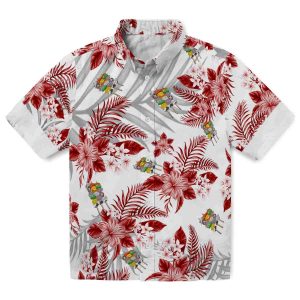 BBQ Hibiscus Palm Leaves Hawaiian Shirt Best selling
