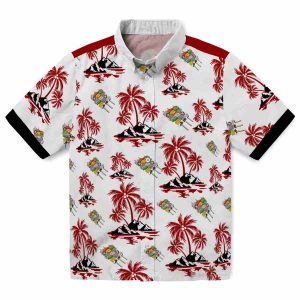 BBQ Palm Island Print Hawaiian Shirt Best selling