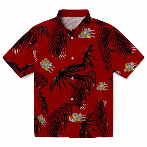 BBQ Palm Leaf Hawaiian Shirt Best selling