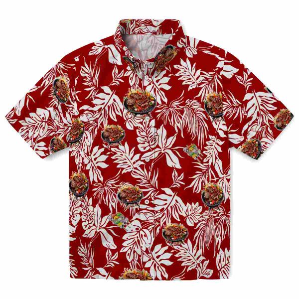 BBQ Tropical Leaf Hawaiian Shirt Best selling