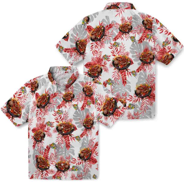 BBQ Tropical Leaves Hawaiian Shirt Latest Model