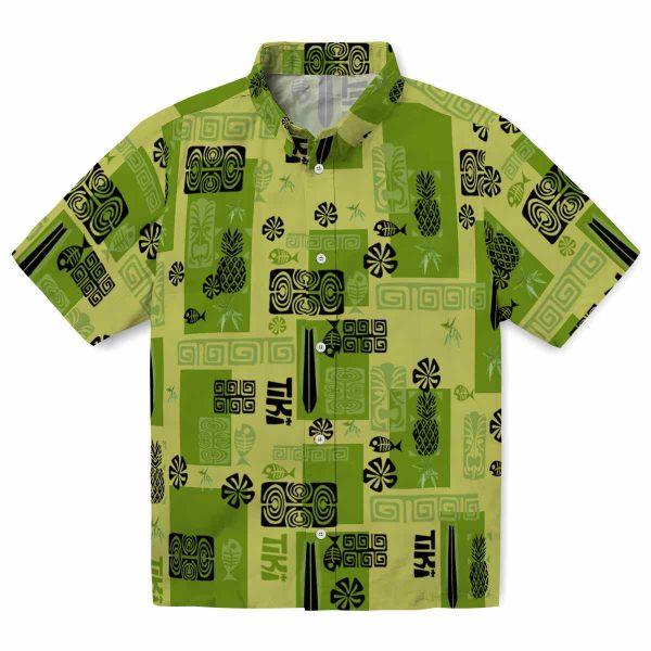 Bamboo Tribal Symbols Hawaiian Shirt Best selling