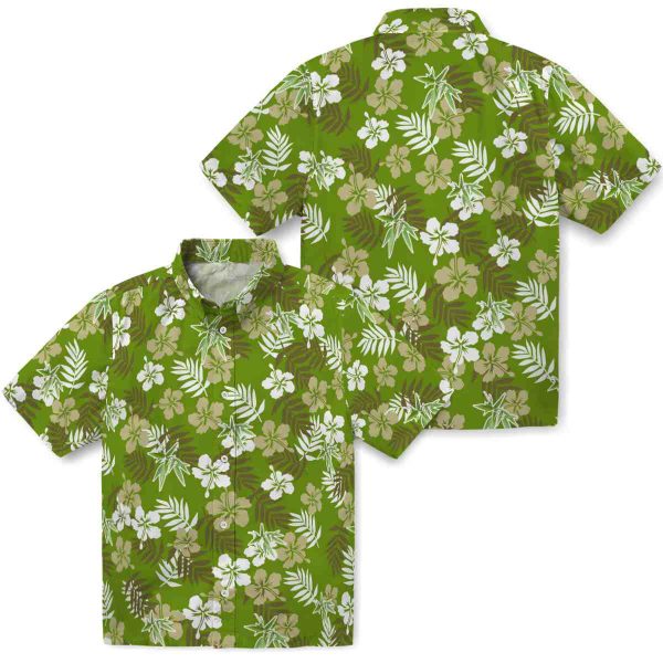 Bamboo Tropical Floral Hawaiian Shirt Latest Model