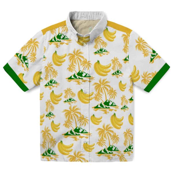 Banana Palm Island Print Hawaiian Shirt Best selling