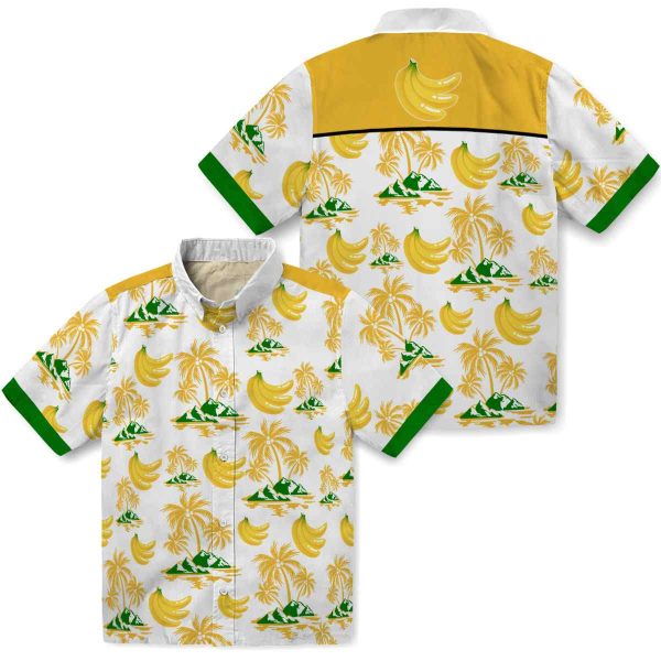 Banana Palm Island Print Hawaiian Shirt Latest Model