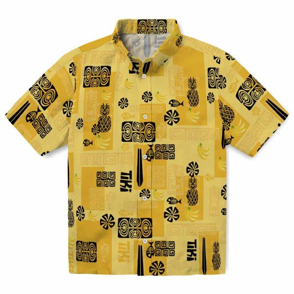 Banana Tribal Symbols Hawaiian Shirt Best selling